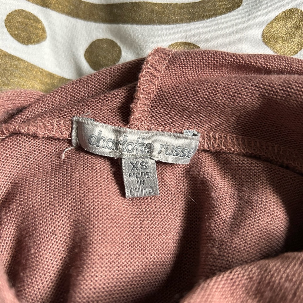 Cropped Pink Hooded Sweat - Picture 6 of 6
